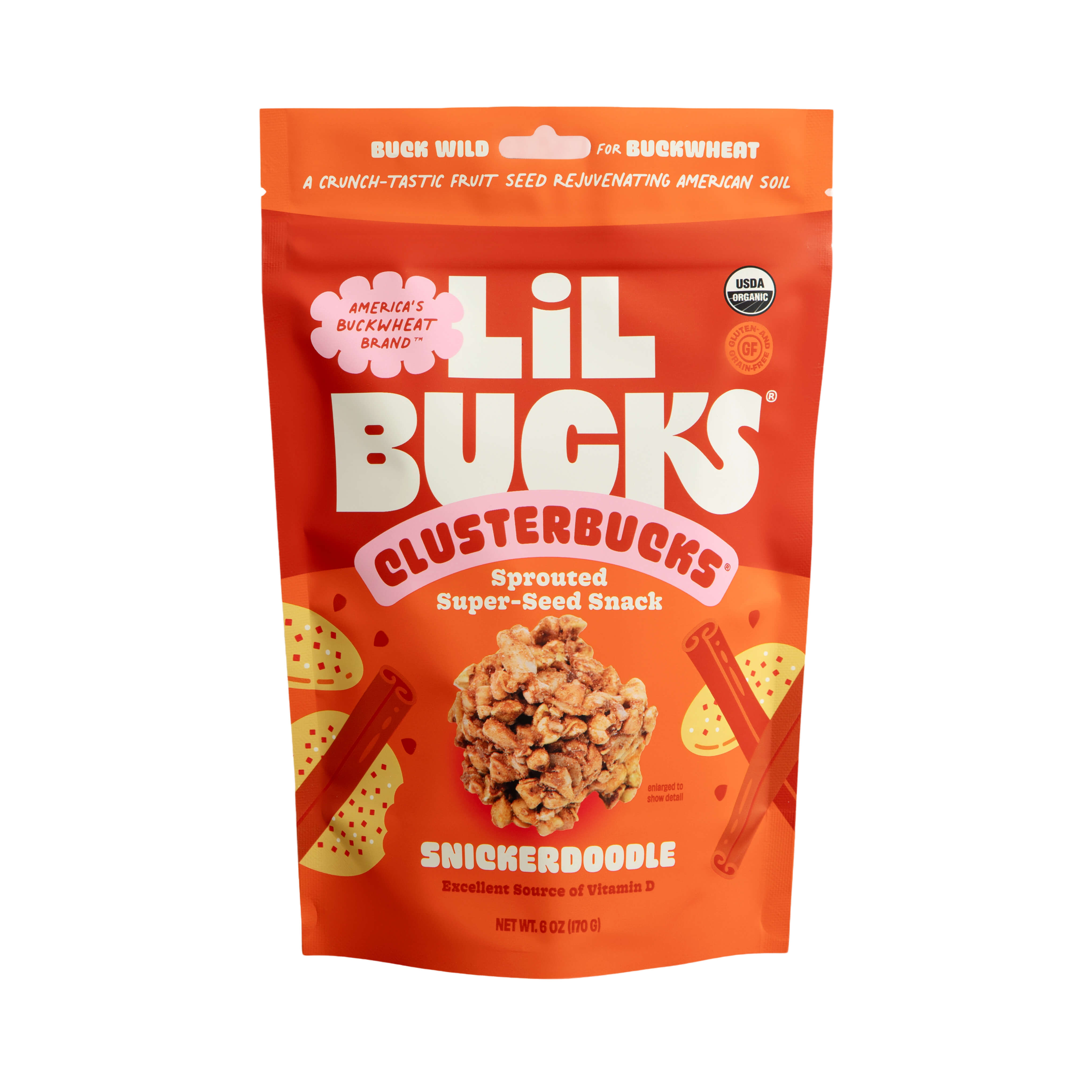 Product: Clusterbucks - Snickerdoodle, 6oz (6 Pack)